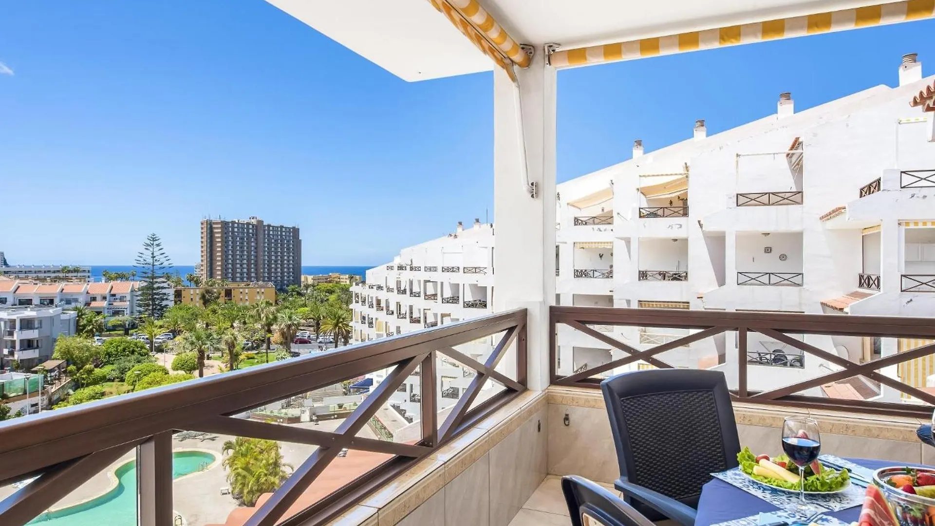 228 Chic Studio 'San Marino' Spectacular Terrace Los Cristianos  Lejlighed Los Cristianos (Tenerife)